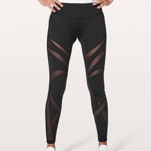 Lululemon Wunder Under Hi-Rise Tight Mesh 28"